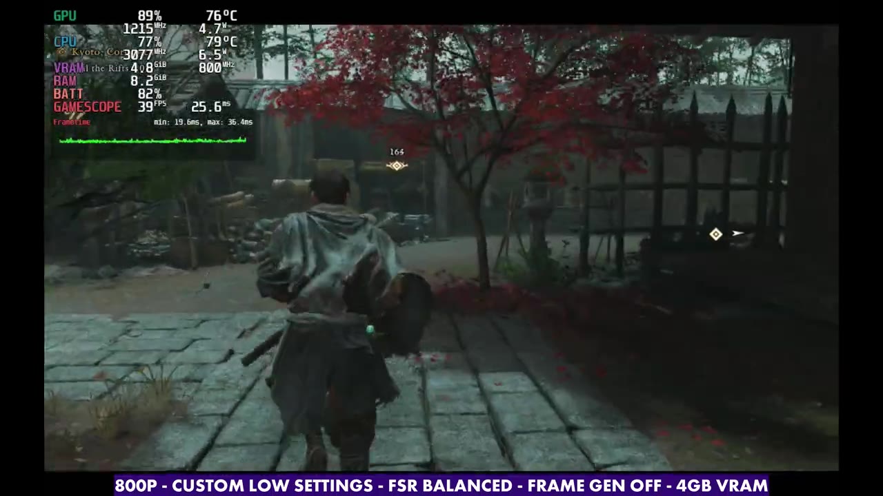 Onimusha gameplay on custom low settings